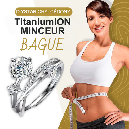 🔥 DERNIER JOUR -80%💎CZTICLE® Bague de Magnétologie Lymphatique en Diamant