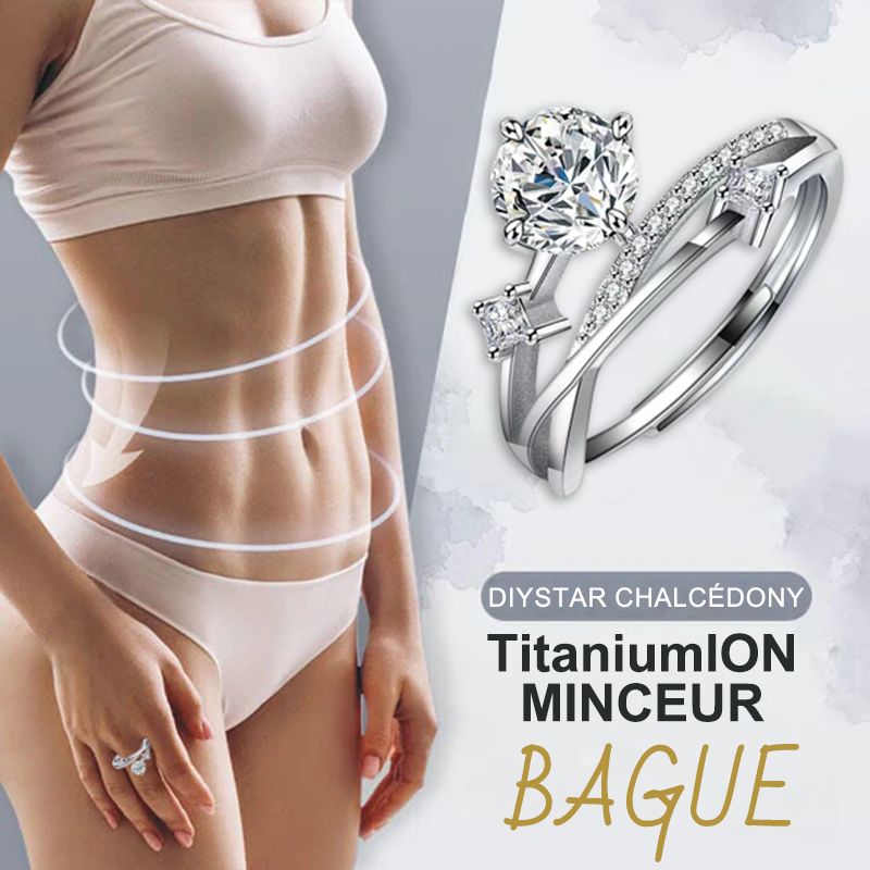 🔥 DERNIER JOUR -80%💎CZTICLE® Bague de Magnétologie Lymphatique en Diamant
