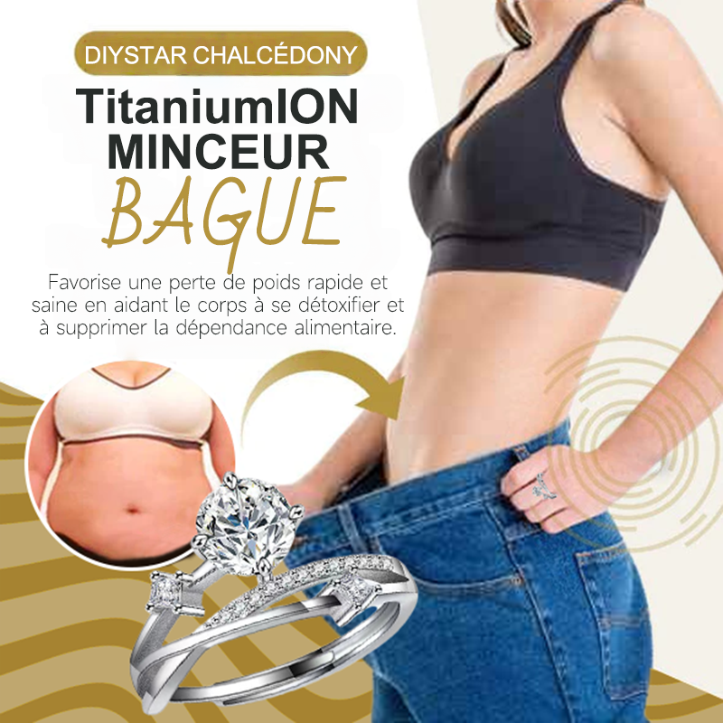 🔥 DERNIER JOUR -80%💎CZTICLE® Bague de Magnétologie Lymphatique en Diamant