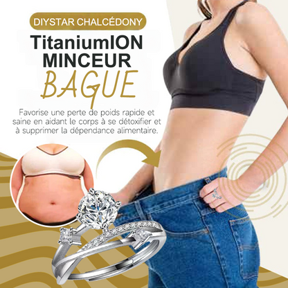 🔥 DERNIER JOUR -80%💎CZTICLE® Bague de Magnétologie Lymphatique en Diamant