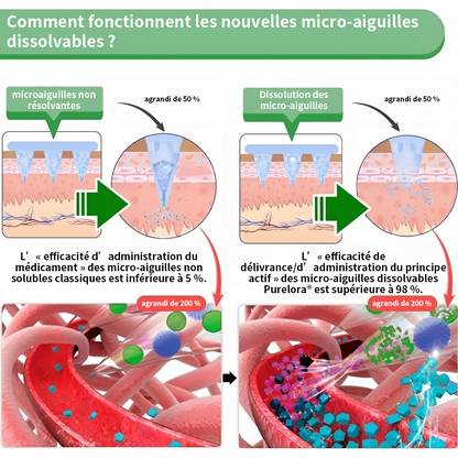 🏆 Recommandation n°1丨Purelora® Moringa Berbérine x NAD+ Patch Nano-Microneedle 10-en-1 Une application par jour, changements visibles dès 7 jours. Pour accompagner la gestion du poids, la fermeté de la peau et le bien-être global.