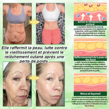 ⏰ Coup de cœur – temps limité丨Purelora® Moringa Berbérine x NAD+ Patch Nano-Microneedle 10-en-1 Une application par jour, changements visibles dès 7 jours. Pour accompagner la gestion du poids et le bien-être global