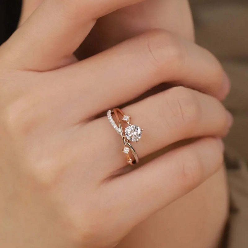 🔥 DERNIER JOUR -80%💎CZTICLE® Bague de Magnétologie Lymphatique en Diamant