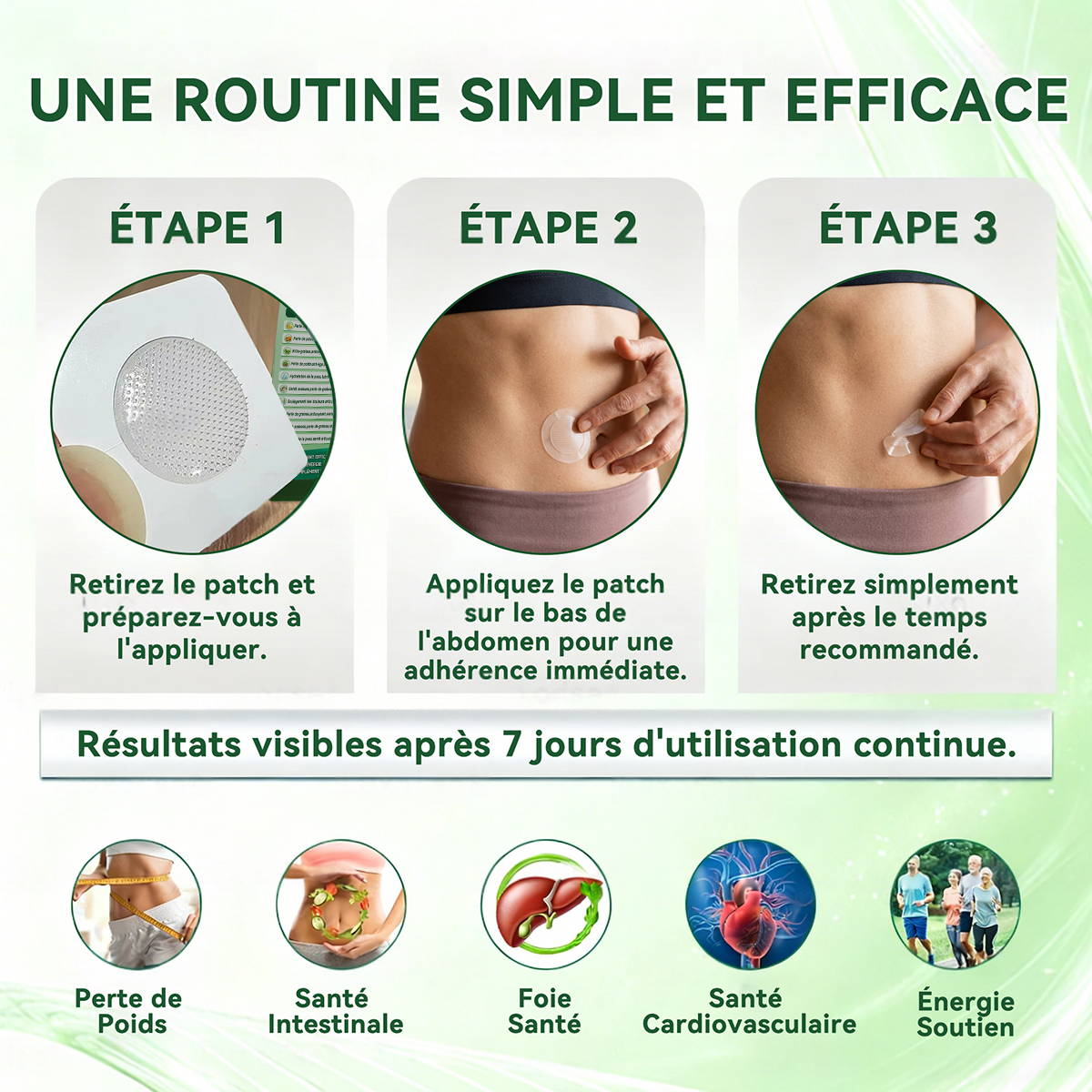🔥 Nouveauté | Purelora® Patch nano-micro-aiguilles à la berbérine, au vinaigre de cidre de pomme et à l’EGCG 10-en-1 : brûle les graisses tenaces • lisse les rides • favorise le confort articulaire. Chaque patch agit — résultats visibles dès 7 jours.