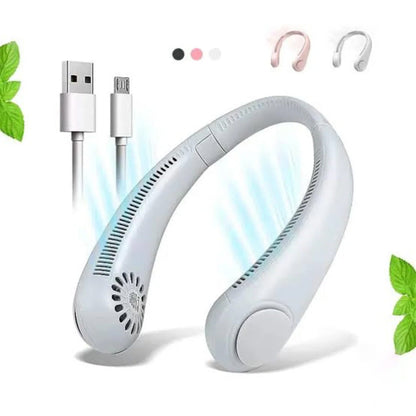 ❄️ Best-seller Été 2026 ❄️ Ventilateur de cou portable sans pales – Fraîcheur rapide en 3 secondes