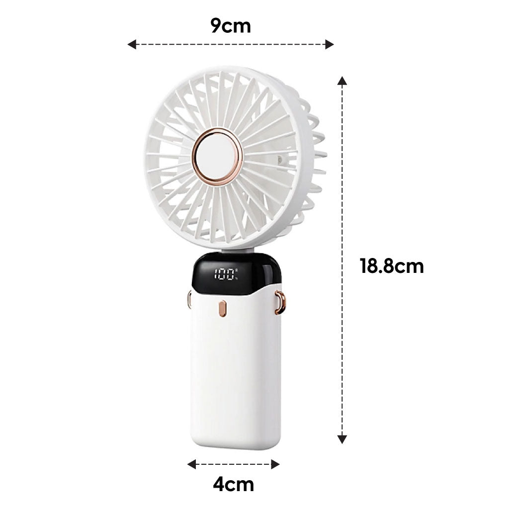 ❄️Mini Ventilateur LED Portable Pliable , Fraîcheur, Fonctionnalité et Mobilité