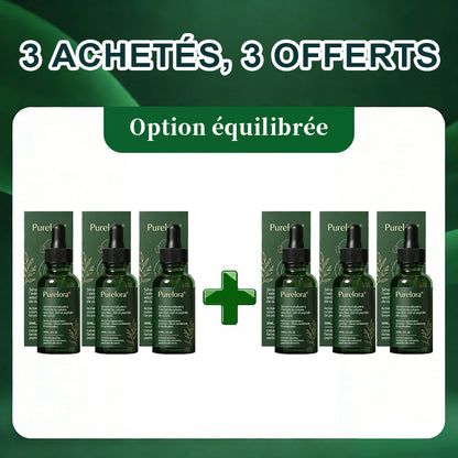 Changez de l’intérieur vers l’extérieur | ✨ Purelora® Sérum Activateur EGF & Peptides de Cuivre dérivés de cellules souches (Active intensément le renouvellement cutané pour une peau plus ferme et plus lisse)