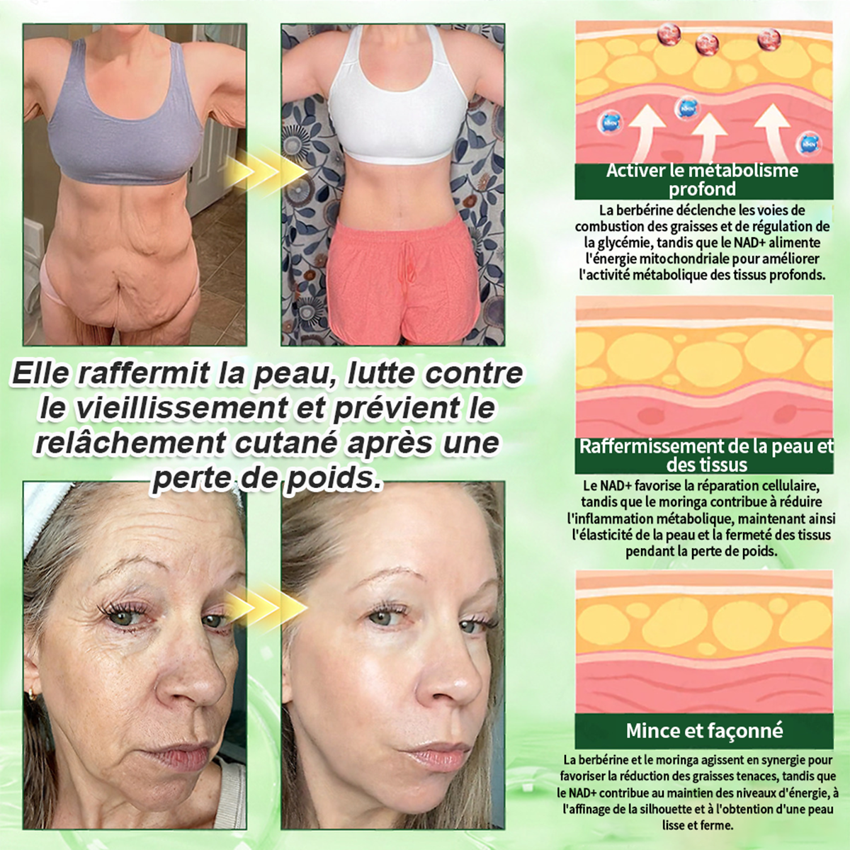 🔥 Nouveauté | Purelora® Patch nano-micro-aiguilles à la berbérine, au vinaigre de cidre de pomme et à l’EGCG 10-en-1 : brûle les graisses tenaces • lisse les rides • favorise le confort articulaire. Chaque patch agit — résultats visibles dès 7 jours.