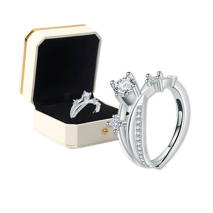 🔥 DERNIER JOUR -80%💎CZTICLE® Bague de Magnétologie Lymphatique en Diamant