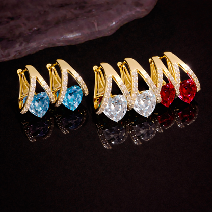 （🔥 DERNIER JOUR SOLDES -80%) 💎 CZTICLE® Lymphvity MagneTherapy Boucles d’Oreilles en Germanium  ✨ 1 utilisation par jour · Changements visibles en 7 jours