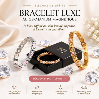 ✨ Bracelet Lymphvity au Germanium Magnétique