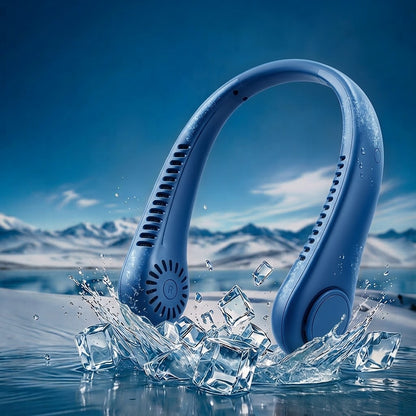 ❄️ Best-seller Été 2026 ❄️ Ventilateur de cou portable sans pales – Fraîcheur rapide en 3 secondes