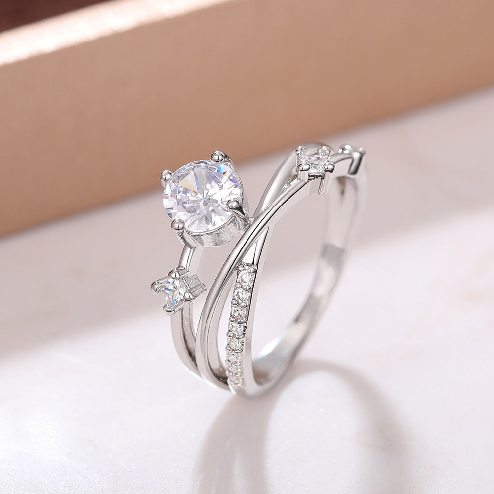 🔥 DERNIER JOUR -80%💎CZTICLE® Bague de Magnétologie Lymphatique en Diamant