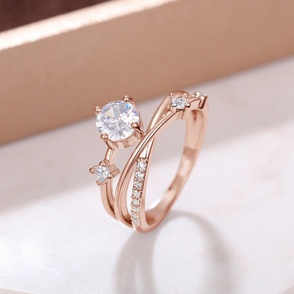 🔥 DERNIER JOUR -80%💎CZTICLE® Bague de Magnétologie Lymphatique en Diamant