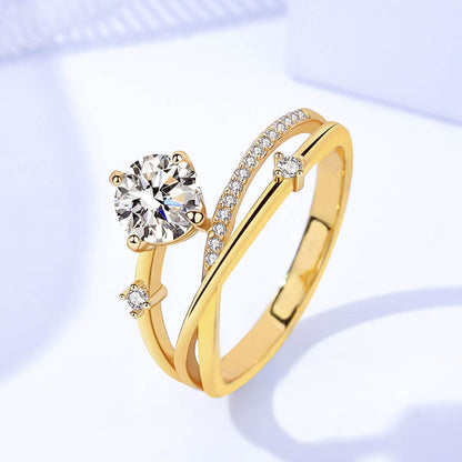 🔥 DERNIER JOUR -80%💎CZTICLE® Bague de Magnétologie Lymphatique en Diamant