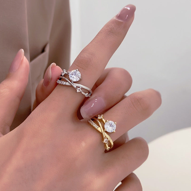 🔥 DERNIER JOUR -80%💎CZTICLE® Bague de Magnétologie Lymphatique en Diamant