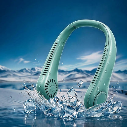 ❄️ Best-seller Été 2026 ❄️ Ventilateur de cou portable sans pales – Fraîcheur rapide en 3 secondes