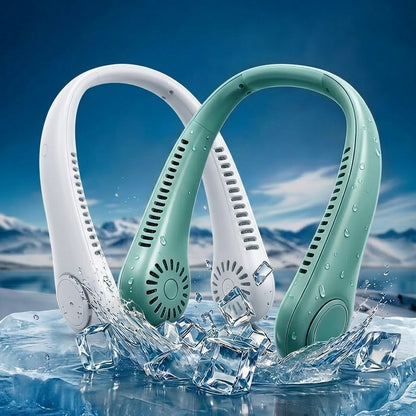 ❄️ Best-seller Été 2026 ❄️ Ventilateur de cou portable sans pales – Fraîcheur rapide en 3 secondes