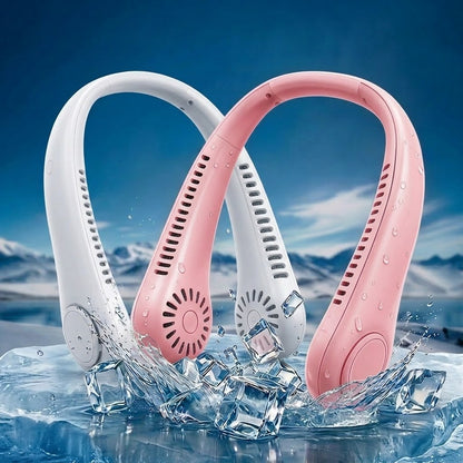 ❄️ Best-seller Été 2026 ❄️ Ventilateur de cou portable sans pales – Fraîcheur rapide en 3 secondes